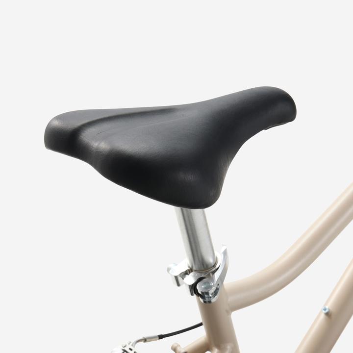 Actual product image Btwin Kinderfahrrad Trekkingrad 20 Zoll Riverside 500 beige (20")
