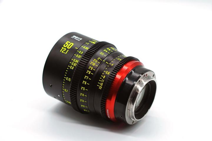 Actual product image Meike 50 mm T2.1 FF (Canon RF, full size)