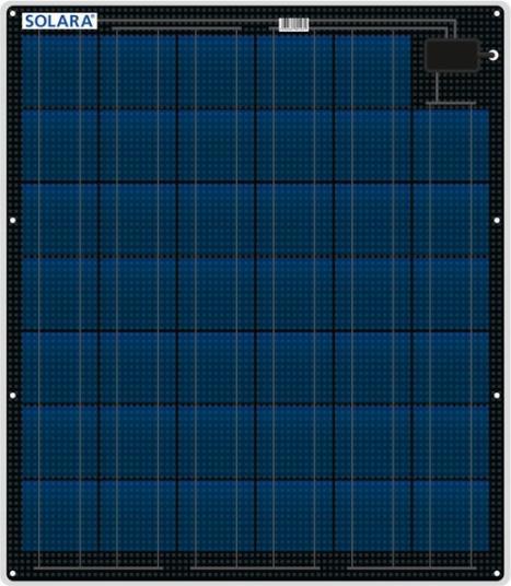 Solara Semiflex S320P41 Marine (80 W, 3.70 kg)