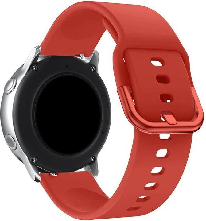 Image du produit Hurtel Silicone Strap TYS smart watch band universal 20mm red (20 mm, Silicone)