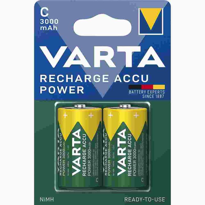 Produktbild Varta Recharge Accu Power (2 Stk., C, 3000 mAh)