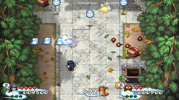 Productafbeelding ININ Games Pocky & Rocky hernomen (Switch, DE)