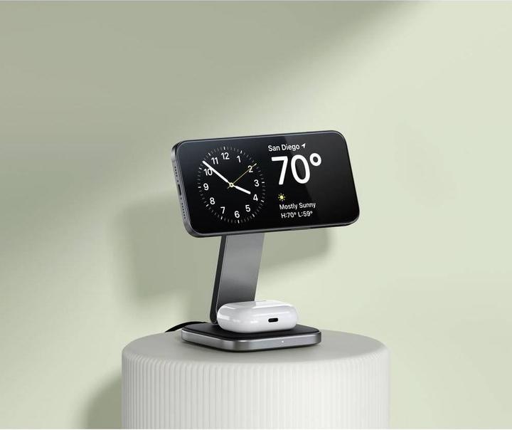 Produktbild Satechi 2-in-1 Foldable Charging Stand (15 W)