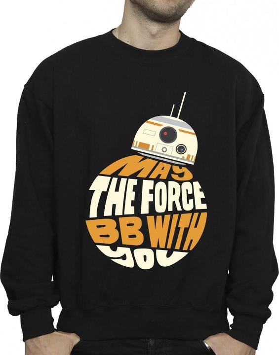 Immagine prodotto Star Wars May The Force BB8 Felpa Uomo (S)