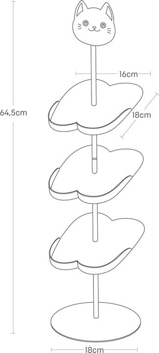 Produktbild Yamazaki Kinder-Schuhregal - (18 x 18 x 64.5 cm)