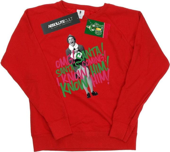 Elf Santa's Coming Sweatshirt (XL)