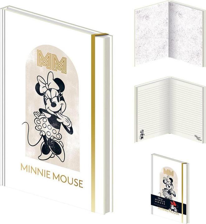 Produktbild Minnie Mouse Blogger Notizbuch (A5, Liniert, Harter Einband)