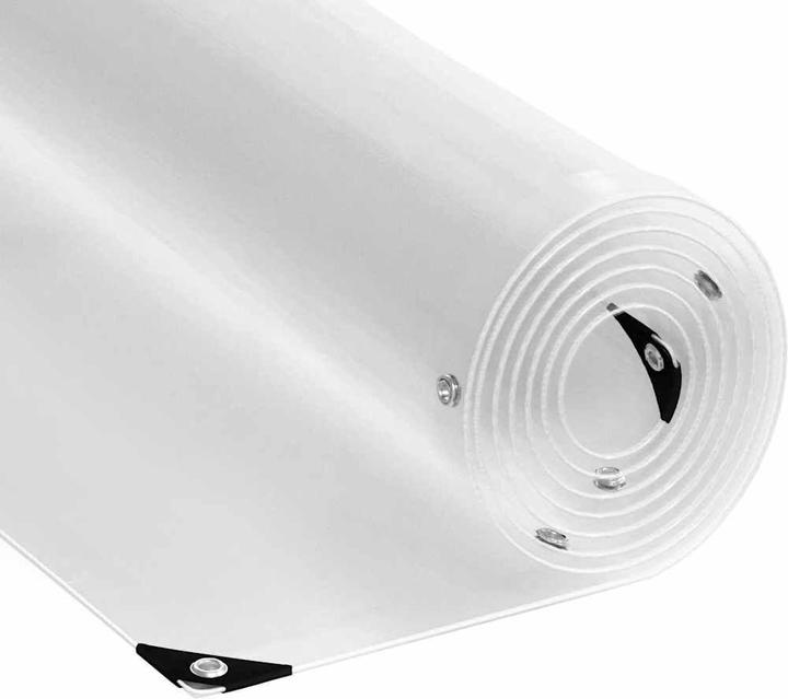 Immagine prodotto VidaXL Telone trasparente con occhielli 1x12 m Telone trasparente in PVC (1 x 12 m)