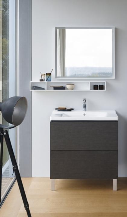 Actual product image Duravit L-Cube Vanity unit wall-mounted LC6309, 1220x481 mm, 2 drawers, for Viu 234412 (122 x 48 x 55 cm)
