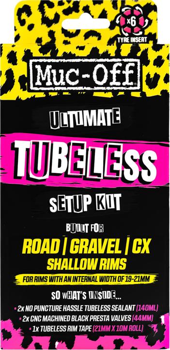 Actual product image Muc-Off Ultimate Tubeless Kit - Road 44mm