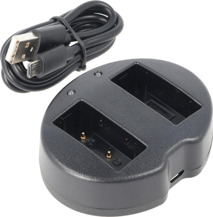 Produktbild XCell 2-Fach USB Ladegerät Fuji Akku NP-W126 (Kamera Akku Ladegerät)
