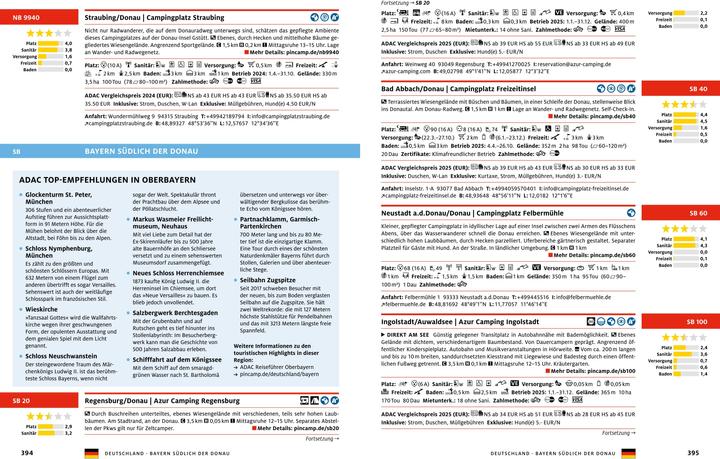 Produktbild Adac Campingführer Deutschland/Nordeuropa 2025 (Deutsch, 2024)