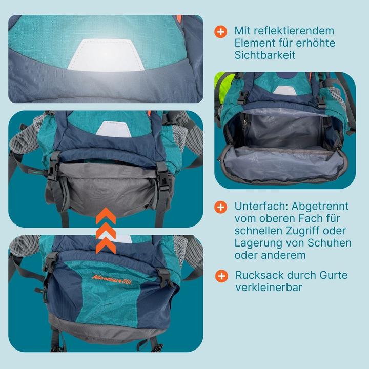 Actual product image Hermex Outdoorrucksack (50 l)