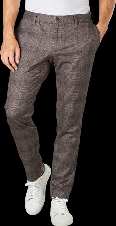 Alberto Rob Glencheck Pant Slim Fit Check (W33/L34)