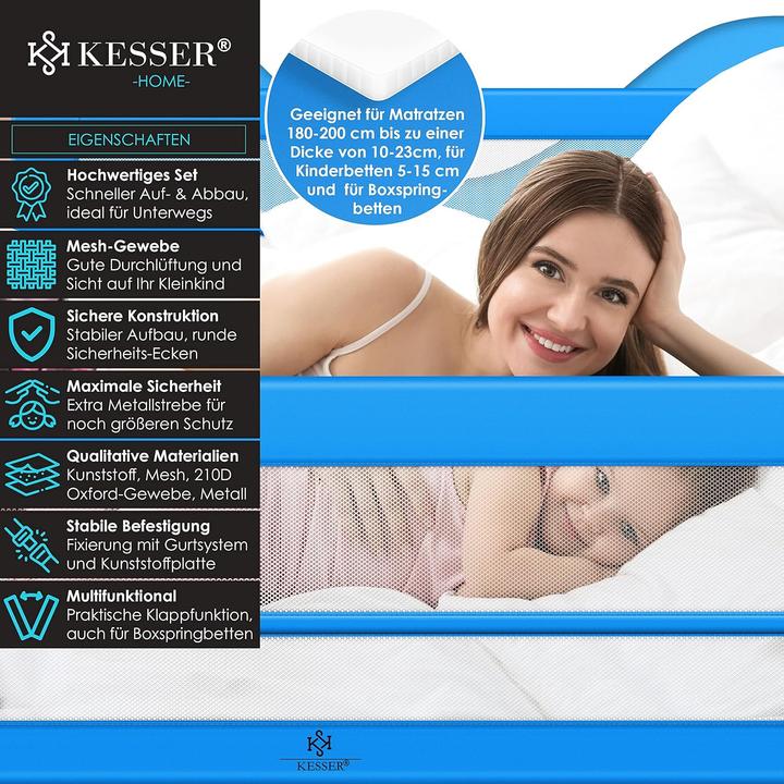 Actual product image Kesser Bettschutzgitter 100cm (150 cm)