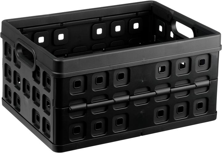 Sunware Square Klappbox, Inhalt 32 oder 46 Liter, 30 kg Tragkraft, für Lebensmittel (32 l)