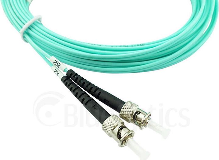 Produktbild CBO LWL Patchkabel ST / ST MM OM3 aqua 50,0m (S/UTP, CAT6, 50 m)