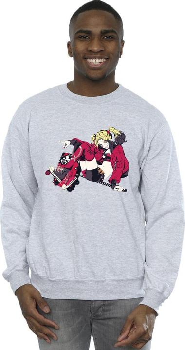 Produktbild Harley Quinn Rollerskates Baumwolle Sweatshirt (4XL)