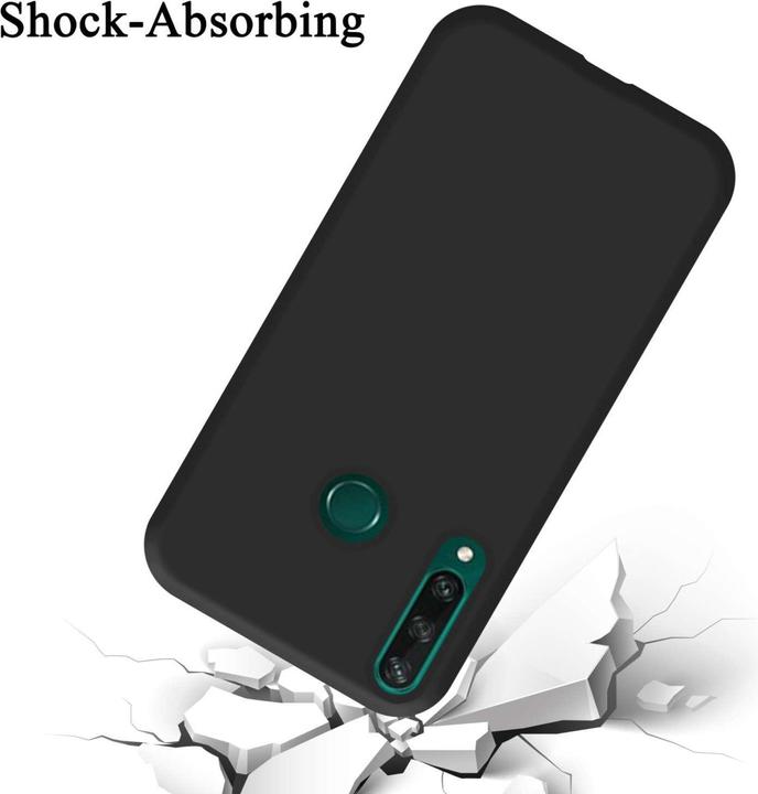 Actual product image Cadorabo Bumper Case for Huawei Y6P TPU Liquid Silicone Cover for Huawei Y6P (Huawei Y6p)