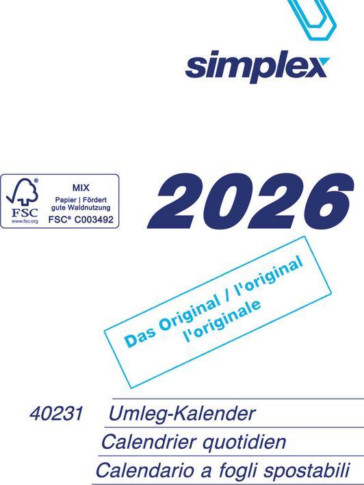 Energie-Label Simplex Umlegeblock gelocht (12 x 17 cm, Deutsch, Englisch, Italienisch, Französisch)