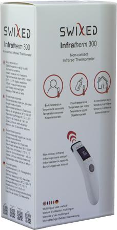 Image du produit Swixed Infratherm Thermometer 300 (Front, Sans contact)