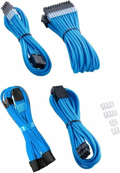 Image du produit CableMod Pro ModMesh 12VHPWR Cable Extension Kit - bleu clair