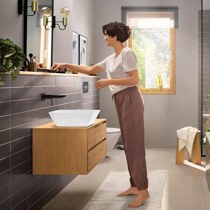 Produktbild hansgrohe HG 2-L EH-WT-MI Rebris E Unterputz, für Wandmontage mattschwarz