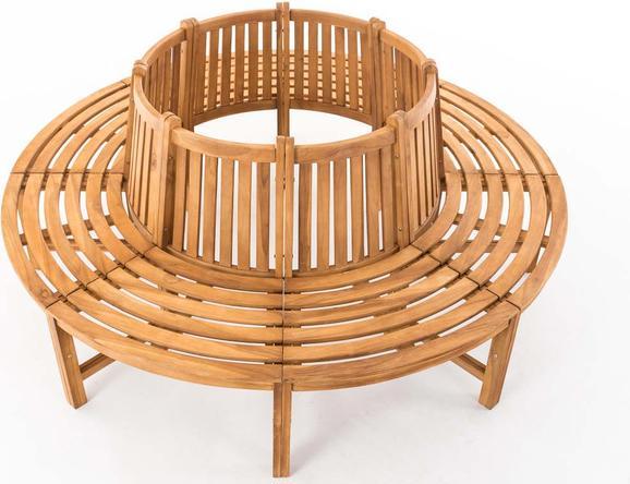 Produktbild Swisshandel24 Baumbank Novum rund 200 cm, teak
