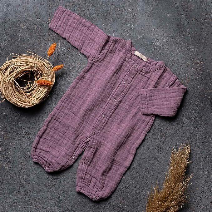 Beberotti Organic Musselin Baby Schlafanzug