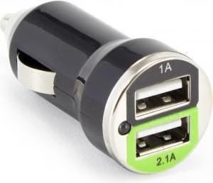 Produktbild Sbox CC-221B Dual USB Car Charger CC-221B blackberry black