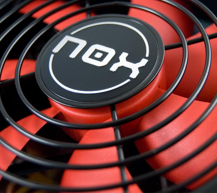 Actual product image Nox NXS650 Power Supply 650 W 20+4 pin ATX Black (650 W)