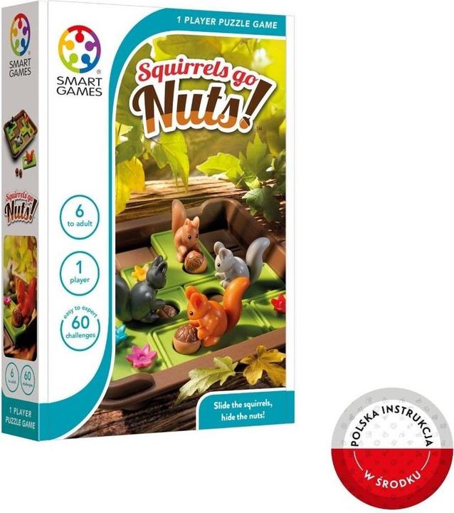 Actual product image Smart Games Squirrels Go Nuts (German, French, Italian, English)
