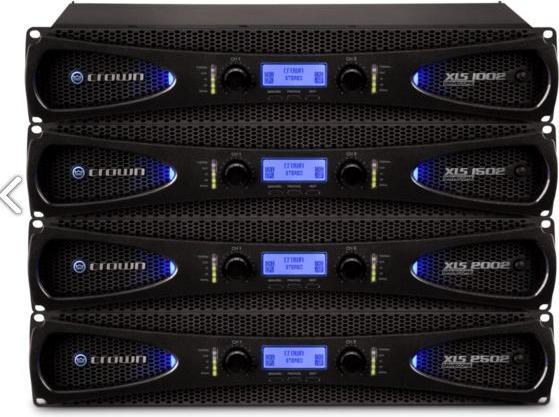 Actual product image Crown Xls 1502 (Final stage)