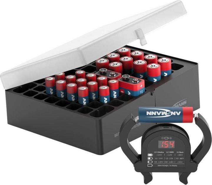 Actual product image Ansmann battery box 48