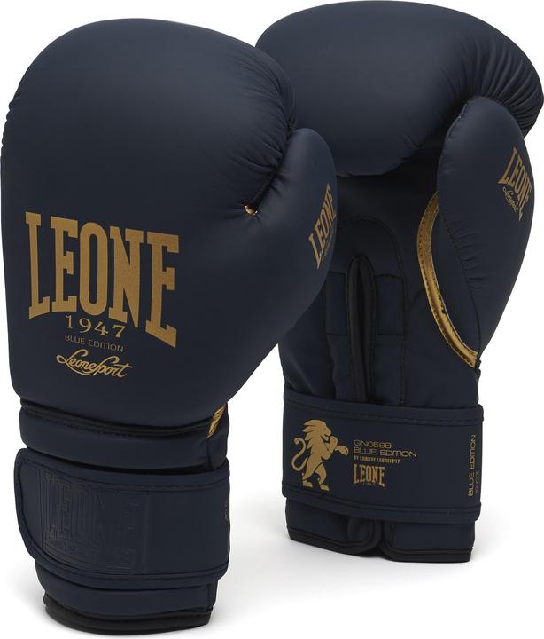 Leone Guanti da boxe (18 OZ, Taglia unica)