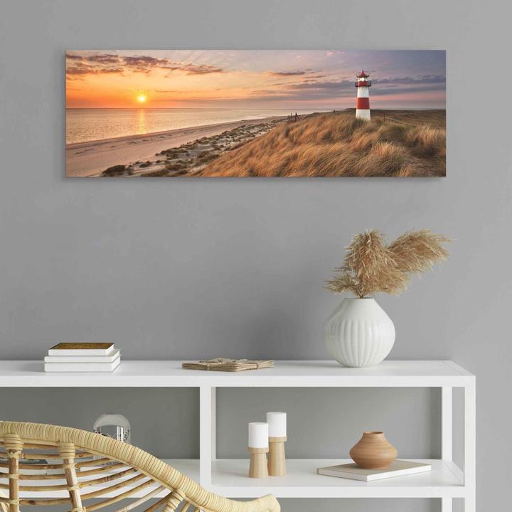 Produktbild Reinders Leuchtturm Sonnenuntergang (30 x 90 cm)