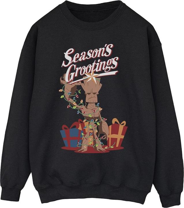 Comics Groot Season's Grootings Sweatshirt (XXL)