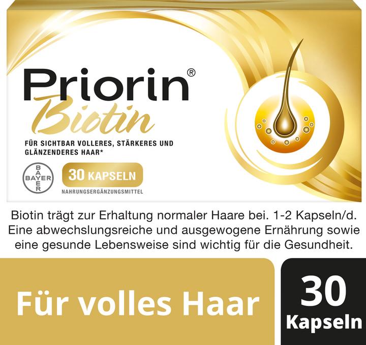 Priorin Biotin (30 Stück, Kapseln, 48 g)