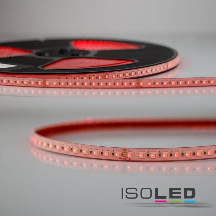 Actual product image Isoled LED AQUA RGB+WW 48V Flexband strip, 19W, IP68, 20m roll, 96 LED/m (2000 cm)