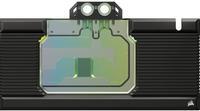 Produktbild Corsair iCue Link XG7 RGB 4080 Suprim/Trio GPU Wasserblock - Acryl + Nickel