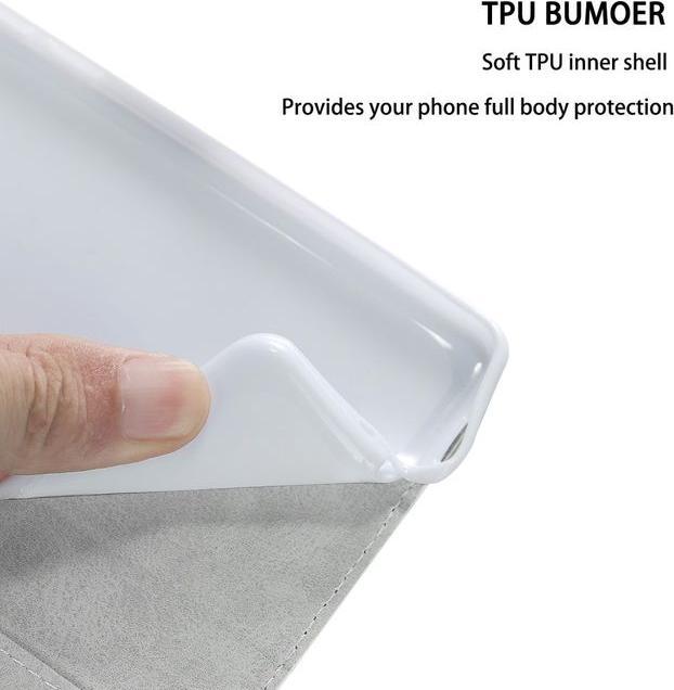 Actual product image MU Style Leather Glitter Cover with Stripes (Apple iPhone 7, Apple iPhone SE (3rd Gen), Apple iPhone 8, Apple iPhone SE (2nd Gen))