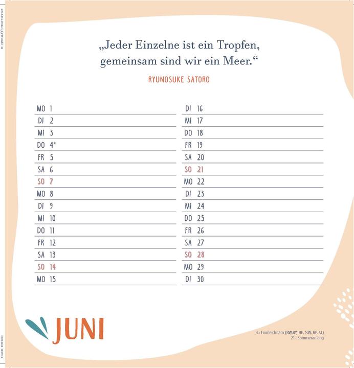 Image du produit Teamkalender 2025/2026. Für ein gutes Miteinander (Couverture rigide, Allemand)
