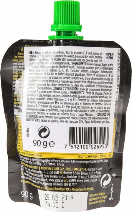 Actual product image Isostar Actifood (Apple, 1 pcs., 100 g)