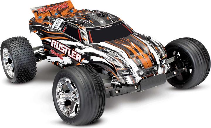 Actual product image Traxxas Stampede Orange RTR without battery/charger 1/10 2WD Monster Truck Brushed (RTR Ready-to-Run)