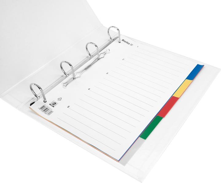 Produktbild Biella Register Vollformat aus PP, farbig