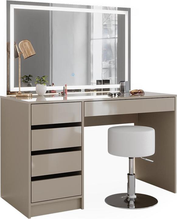 Produktbild Vicco Sherry mit Hocker und Beleuchtung (120 x 75 x 55 cm)