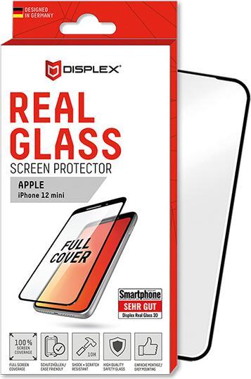 Image du produit Displex Real Glass, Full Cover Panzerglas (1 pièce(s), Apple iPhone 12 mini)