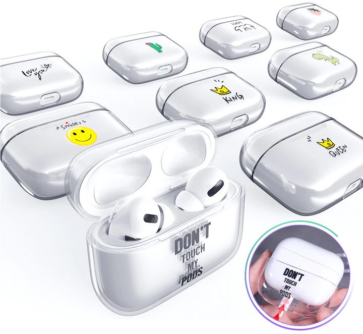 Immagine prodotto PhoneLook Manica Pro Trasparente Happy (Manicotto per cuffie)