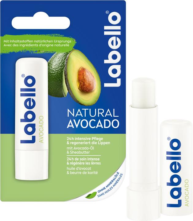 Produktbild Labello Natural Avocado (Pflegestift, 5.50 ml)