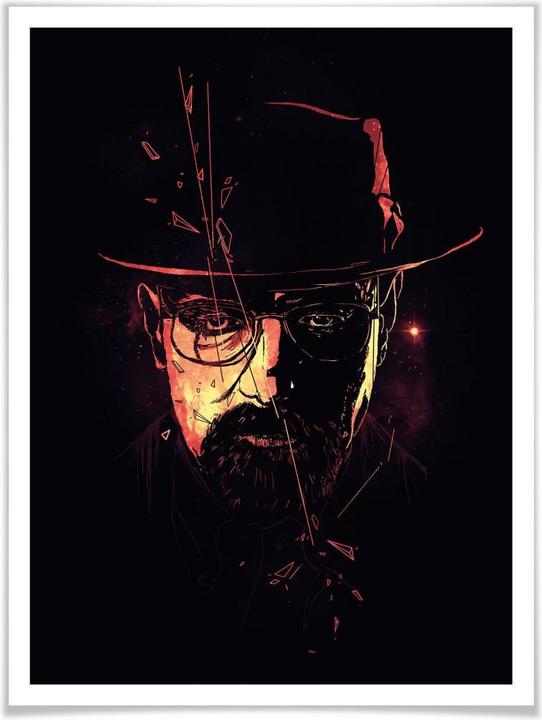 Actual product image Trenddeko Heisenberg (60 x 80 cm)